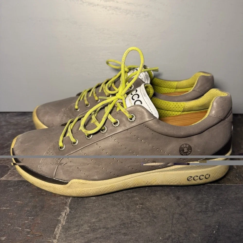 ECCO Men's Golf Biom Hybrid Hydromax Gray/Neon EU Size 43